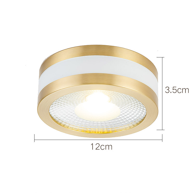 Точечный светильник MEUD D12 Black Brass 12W от ImperiumLoft