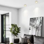 Точечный светильник MEUD D12 Black Brass 12W от ImperiumLoft