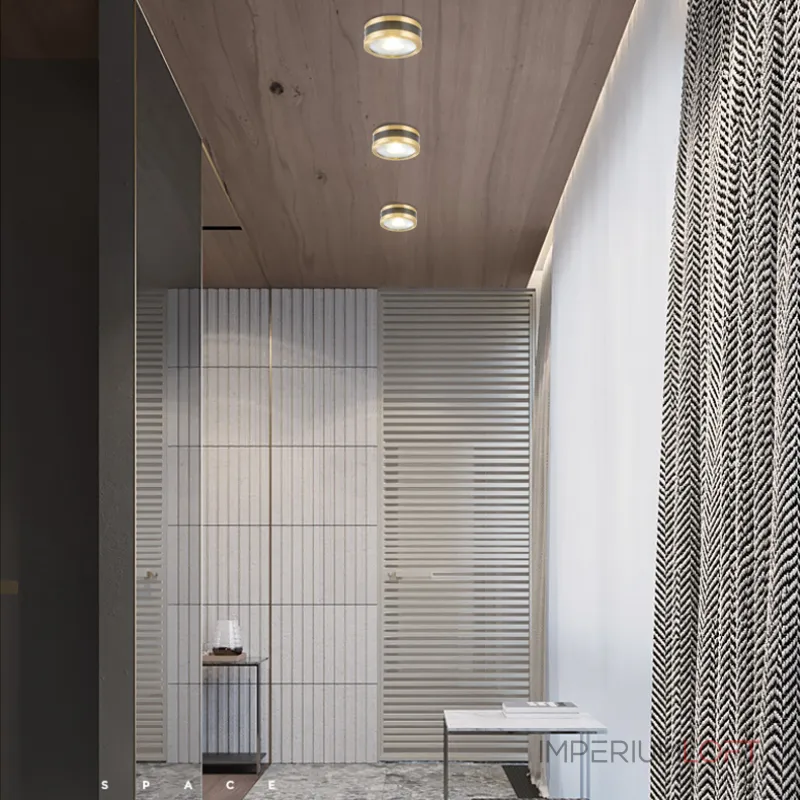 Точечный светильник MEUD D12 Black Brass 12W от ImperiumLoft