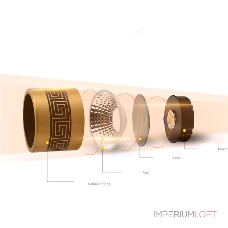 Точечный светильник BIEN D7.5 7W 3000K от ImperiumLoft Точечный светильник BIEN D7.5 7W 3000K от ImperiumLoft