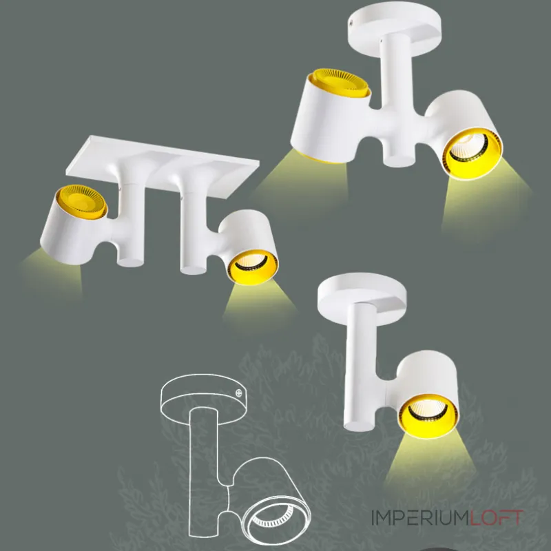 Точечный светильник RESTON PLANK L2 3000 К от ImperiumLoft Точечный светильник RESTON PLANK L2 3000 К от ImperiumLoft