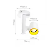 Точечный светильник RESTON PLANK L1 3000 К от ImperiumLoft