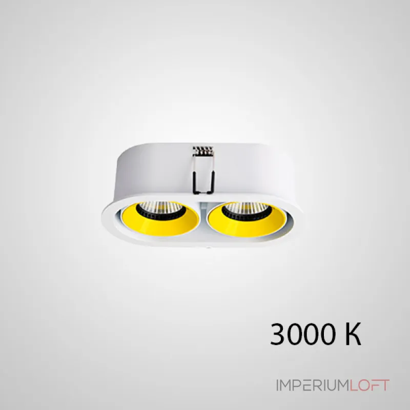 Точечный светильник REXTON B L2 White Yellow 3000 К от ImperiumLoft Точечный светильник REXTON B L2 White Yellow 3000 К от ImperiumLoft