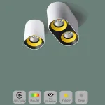 Точечный светильник REXTON A L1 White Grey 3000 К от ImperiumLoft