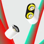 Точечный светильник REXTON A L1 White Grey 3000 К от ImperiumLoft