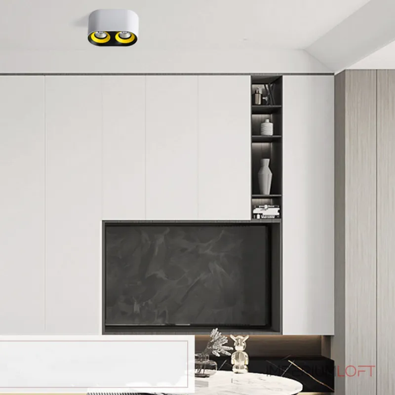 Точечный светильник REXTON A L1 White Grey 3000 К от ImperiumLoft