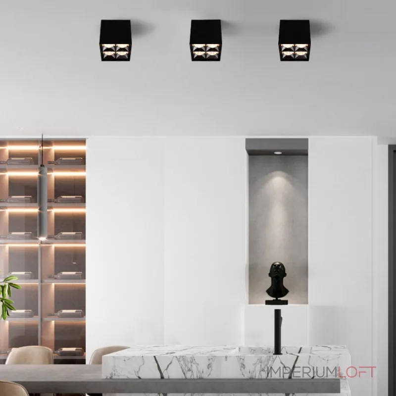 Точечный светильник CUP L12 Black 3000К от ImperiumLoft Точечный светильник CUP L12 Black 3000К от ImperiumLoft