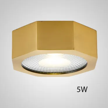 Точечный светильник MAUD D12 Brass 5W Точечный светильник MAUD D12 Brass 5W