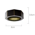 Точечный светильник MAUD D12 Black 7W от ImperiumLoft