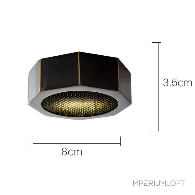 Точечный светильник MAUD D12 Black 7W от ImperiumLoft Точечный светильник MAUD D12 Black 7W от ImperiumLoft