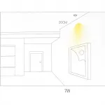 Точечный светильник MAUD D12 Black 7W от ImperiumLoft