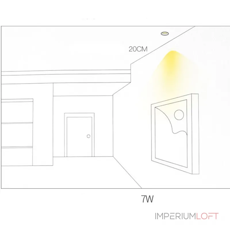 Точечный светильник MAUD D12 Black 7W от ImperiumLoft Точечный светильник MAUD D12 Black 7W от ImperiumLoft