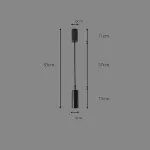 Подвесной светильник PALA B Трехцветный свет