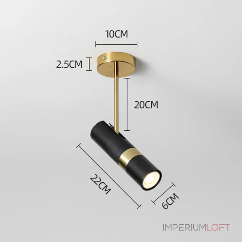 Точечный светильник WAY White от ImperiumLoft