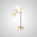 Настольная лампа ABELINA TAB Black White от ImperiumLoft