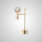 Настольная лампа ABELINA TAB Black White от ImperiumLoft