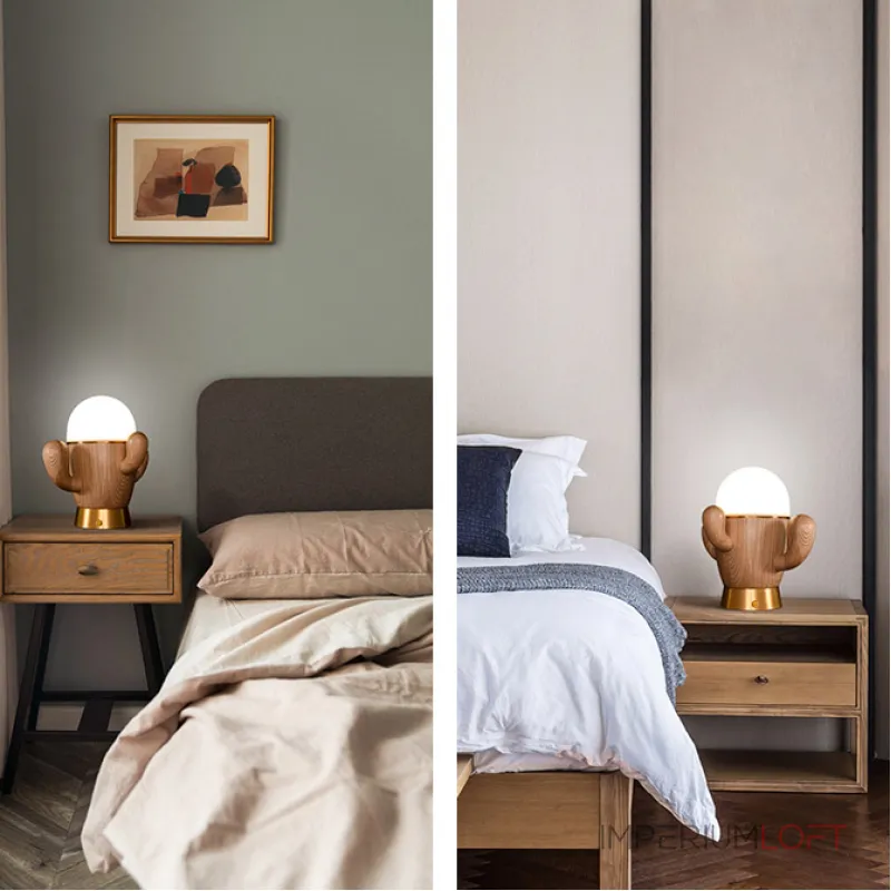 Настольная лампа TEXAS D35 Light brown от ImperiumLoft Настольная лампа TEXAS D35 Light brown от ImperiumLoft