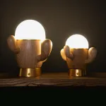 Настольная лампа TEXAS D35 Light brown от ImperiumLoft