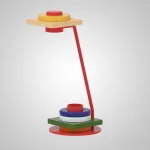 Настольная лампа KIRKE Multicolor Круг от ImperiumLoft