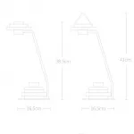 Настольная лампа KIRKE Multicolor Круг от ImperiumLoft