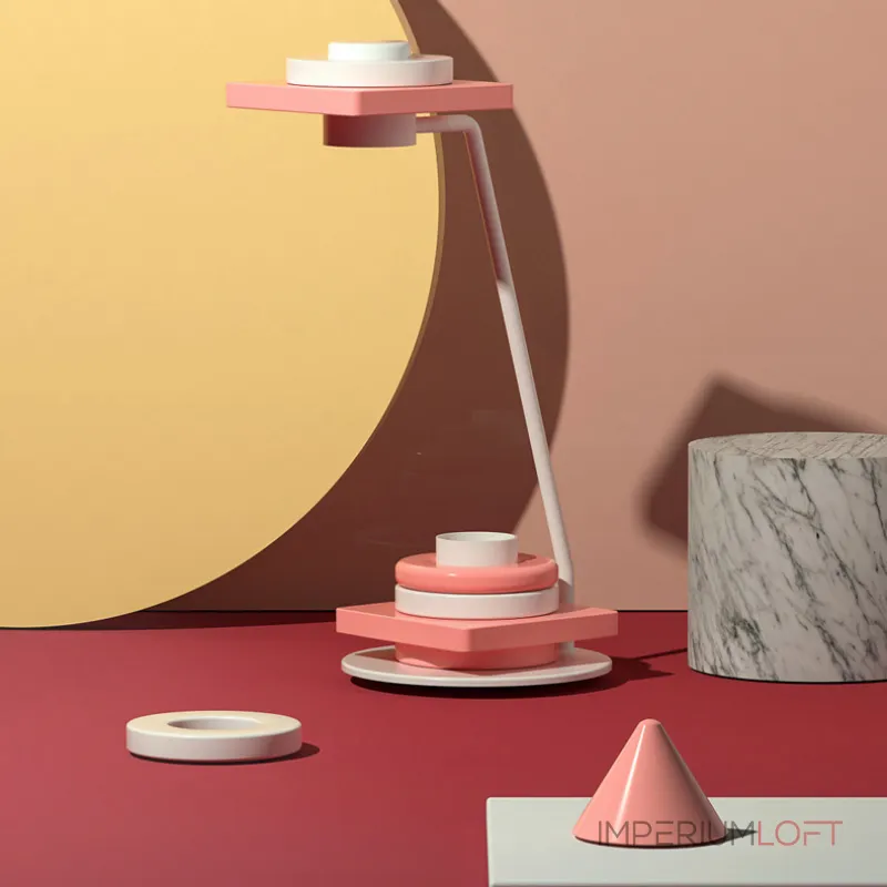 Настольная лампа KIRKE Multicolor Круг от ImperiumLoft