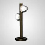 Настольная лампа ILIANA TAB Brass Black от ImperiumLoft