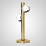 Настольная лампа ILIANA TAB Brass Black от ImperiumLoft