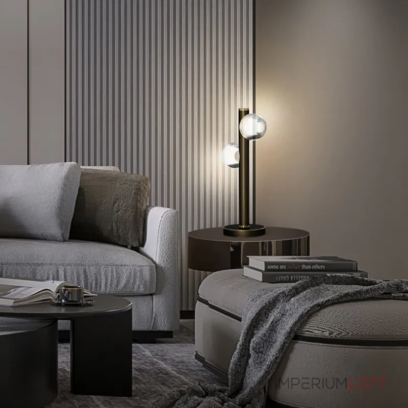 Настольная лампа ILIANA TAB Brass Black от ImperiumLoft Настольная лампа ILIANA TAB Brass Black от ImperiumLoft