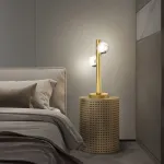 Настольная лампа ILIANA TAB Brass Black от ImperiumLoft