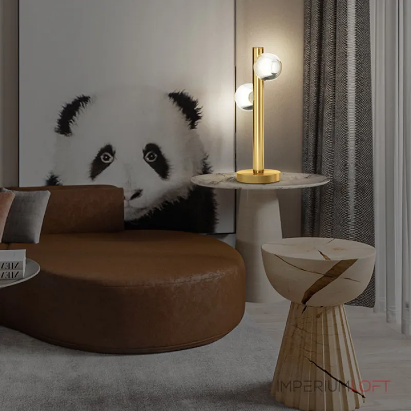 Настольная лампа ILIANA TAB Brass Black от ImperiumLoft Настольная лампа ILIANA TAB Brass Black от ImperiumLoft