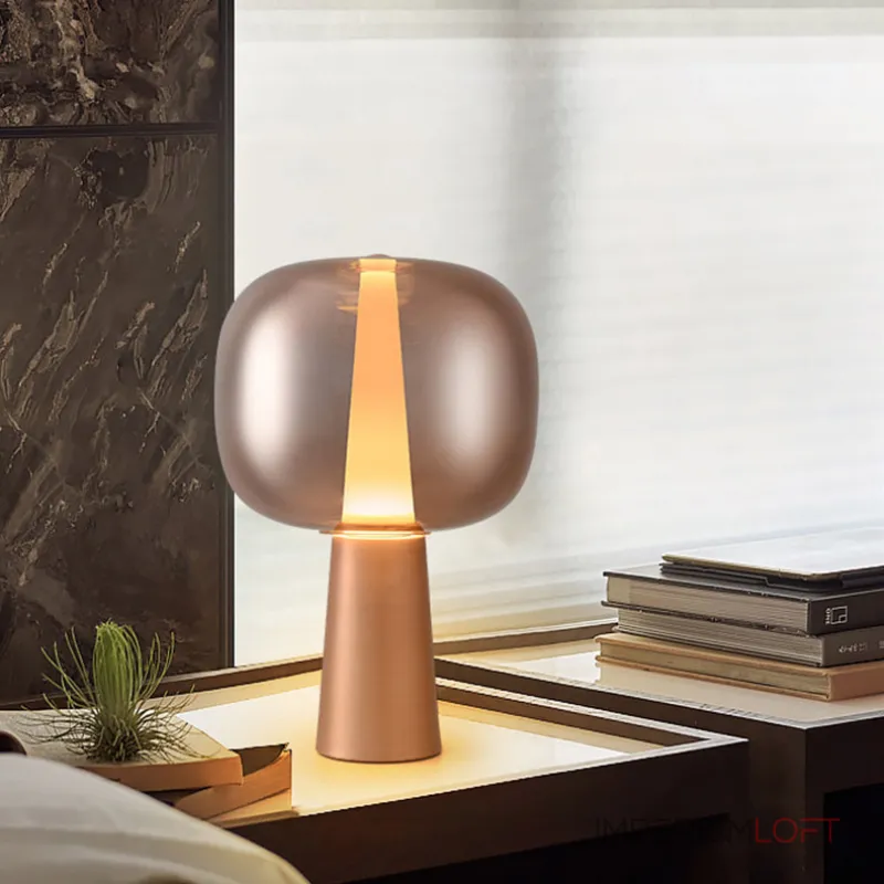 Настольная лампа FOLLETT TAB Rose Gold от ImperiumLoft