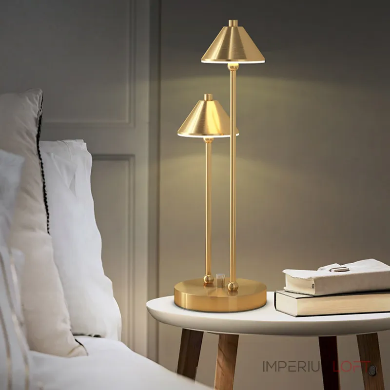 Настольная лампа GENRE TAB Brass от ImperiumLoft