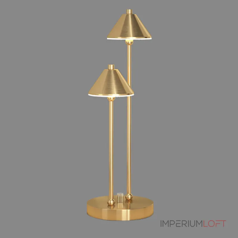 Настольная лампа GENRE TAB Brass от ImperiumLoft