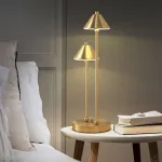 Настольная лампа GENRE TAB Brass от ImperiumLoft