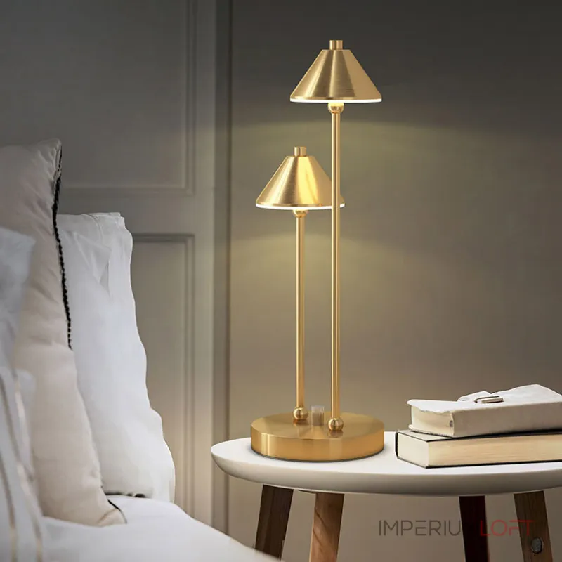 Настольная лампа GENRE TAB Brass от ImperiumLoft