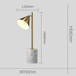 Настольная лампа RIGEL TAB Brass от ImperiumLoft