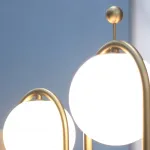 Настольная лампа MODIL B Chrome от ImperiumLoft