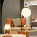 Настольная лампа MODIL B Chrome от ImperiumLoft