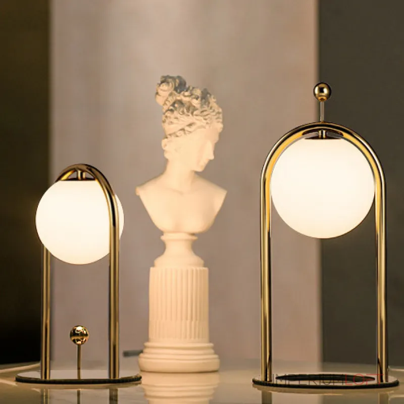 Настольная лампа MODIL B Chrome от ImperiumLoft