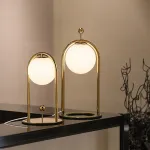 Настольная лампа MODIL B Chrome от ImperiumLoft