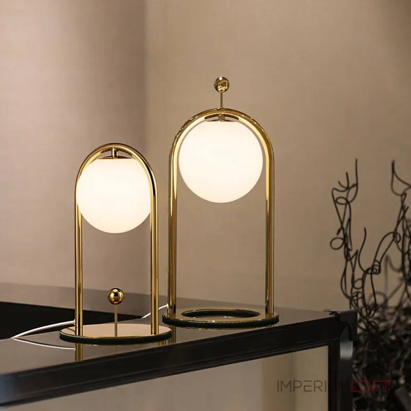 Настольная лампа MODIL B Chrome от ImperiumLoft