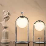 Настольная лампа MODIL B Chrome от ImperiumLoft