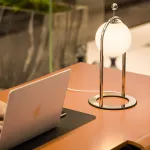 Настольная лампа MODIL B Chrome от ImperiumLoft