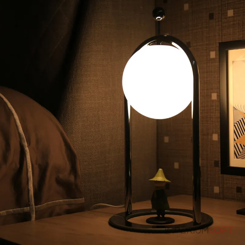 Настольная лампа MODIL B Chrome от ImperiumLoft