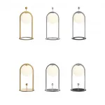 Настольная лампа MODIL B Chrome от ImperiumLoft