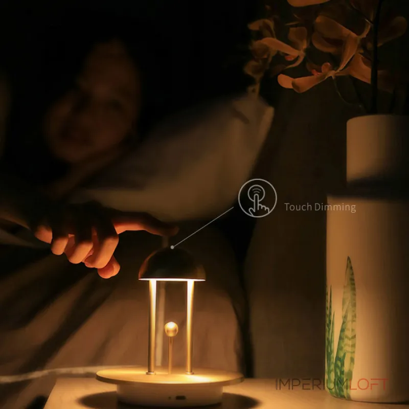 Настольная лампа FIRTH Chrome от ImperiumLoft