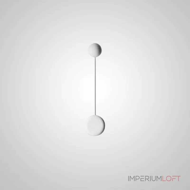 Бра Pin Wall Light C Black от ImperiumLoft