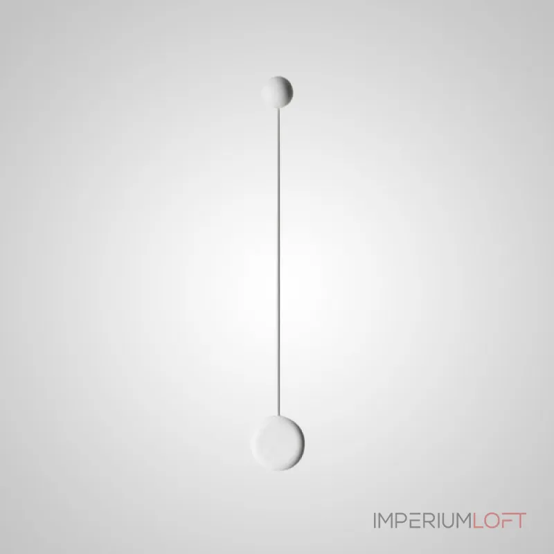 Бра Pin Wall Light C Black от ImperiumLoft