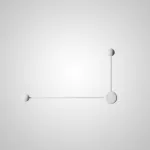 Бра Pin Wall Light C Black от ImperiumLoft