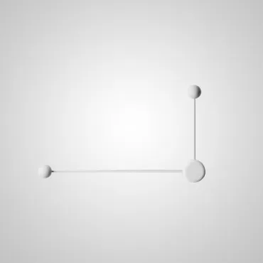 Бра Pin Wall Light C White